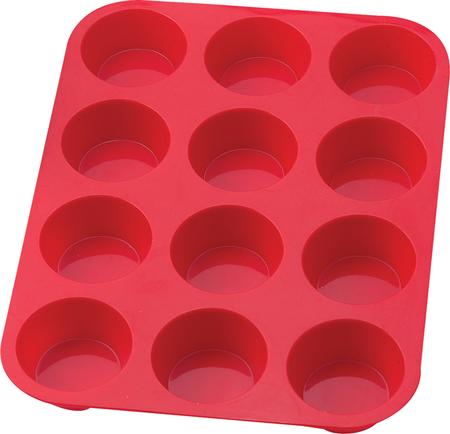 Trudeau 12 Cavity Silicone Muffin Pan - Confetti - Shop Pans